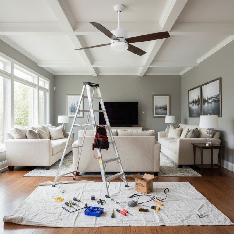 Garage Ceiling Fan Repair in Denver County, CO