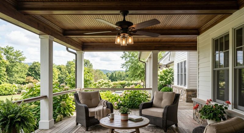 Porch Fan Installation in Kansas City, KS