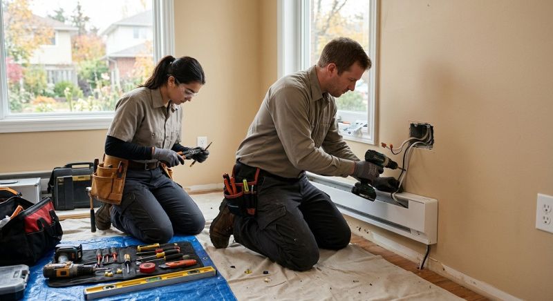 Wall Heating Installation in Cincinnati, OH