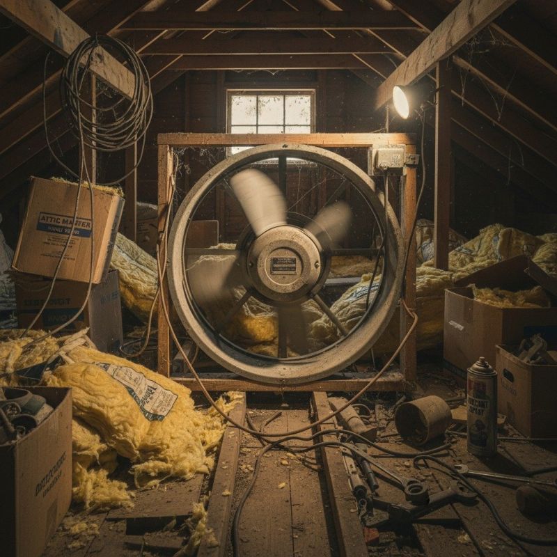 Attic Exhaust Fan Repair in Heber City, UT