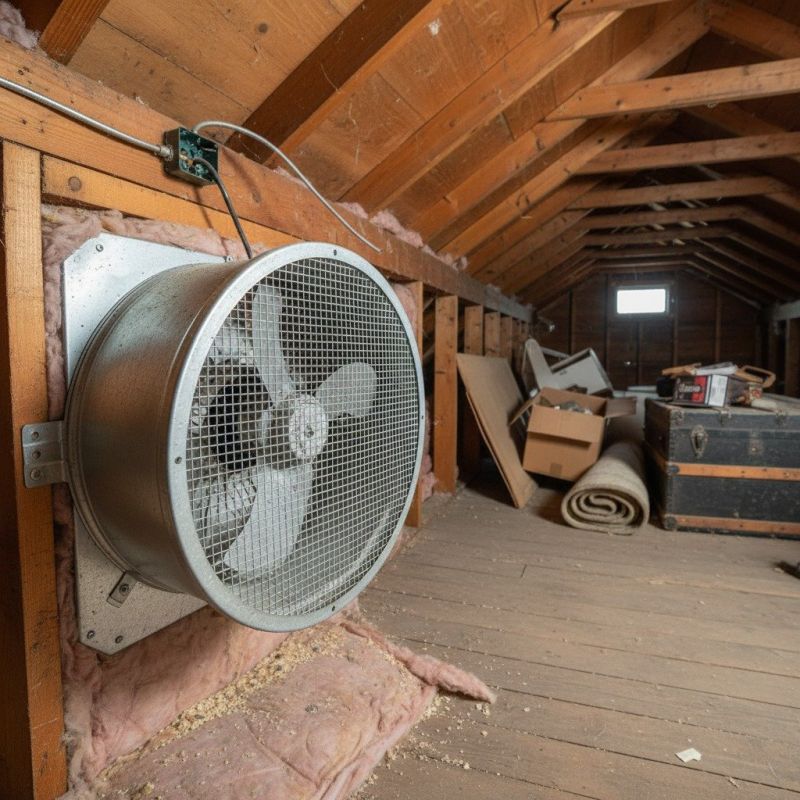 Attic Fan Installation in Orem, UT