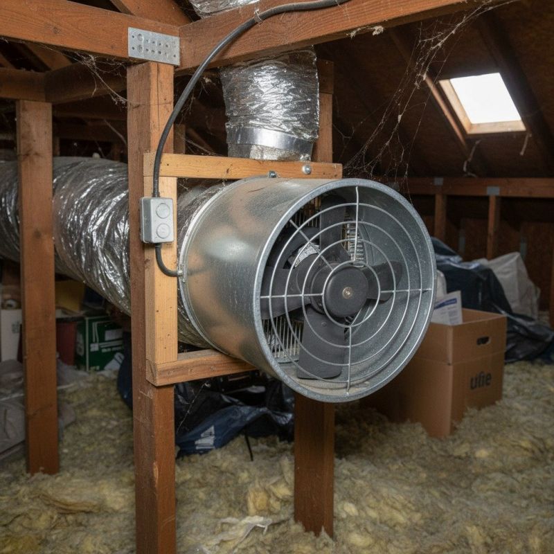 Attic Fan Installation in Orem, UT