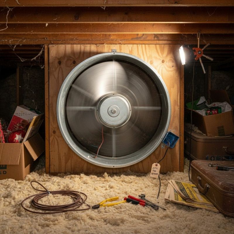 Attic Fan Repair in Provo, UT