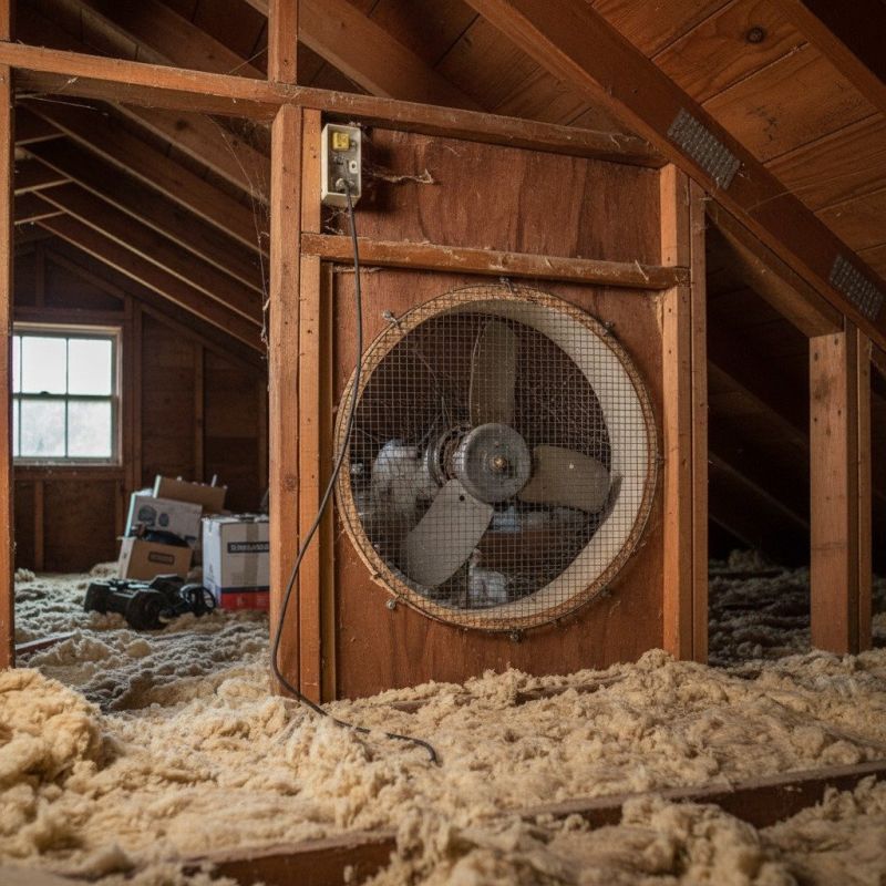 Attic Fan Replacement in Orem, UT