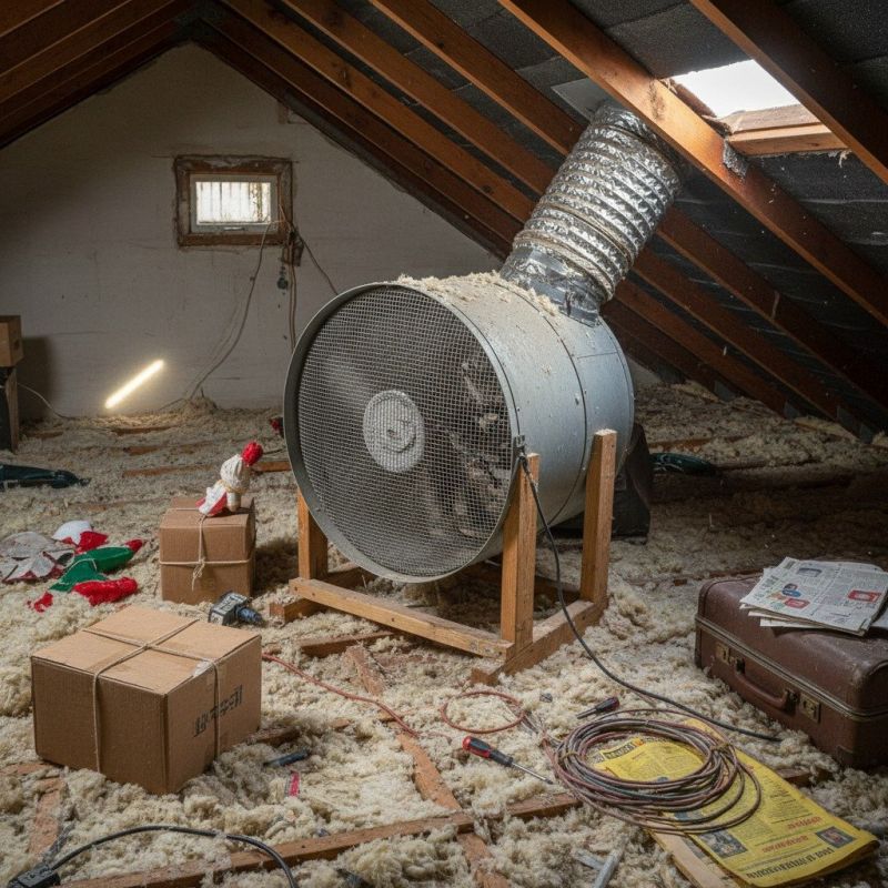 Attic Fan Servicing in Provo, UT