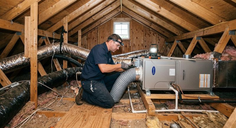 Attic Hvac Installation in Naples, FL