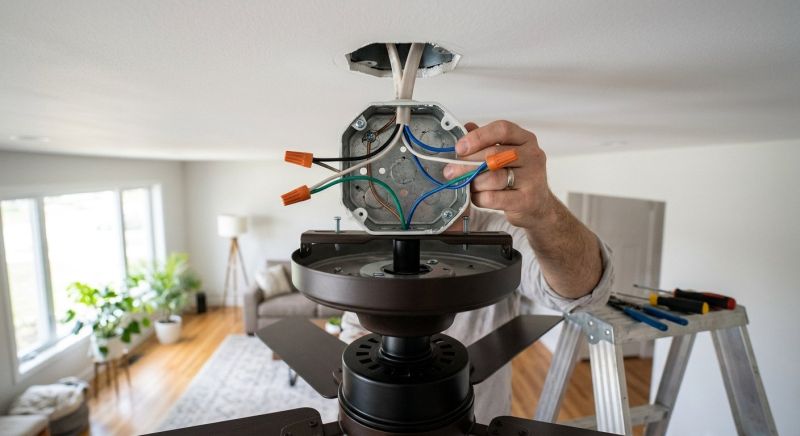 Ceiling Fan Wiring in Denver, CO