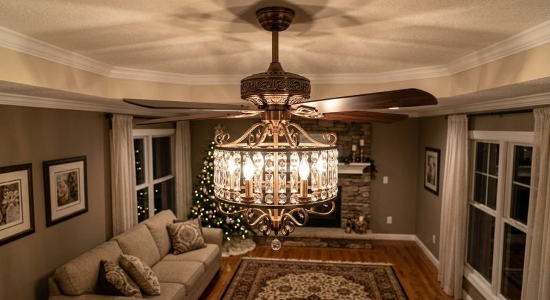 Chandelier Fan Repair in Denver County, CO