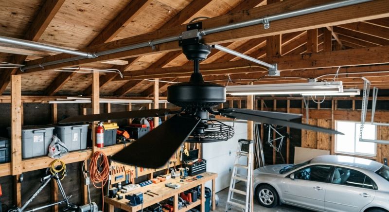 Garage Ceiling Fan Repair in Denver, CO