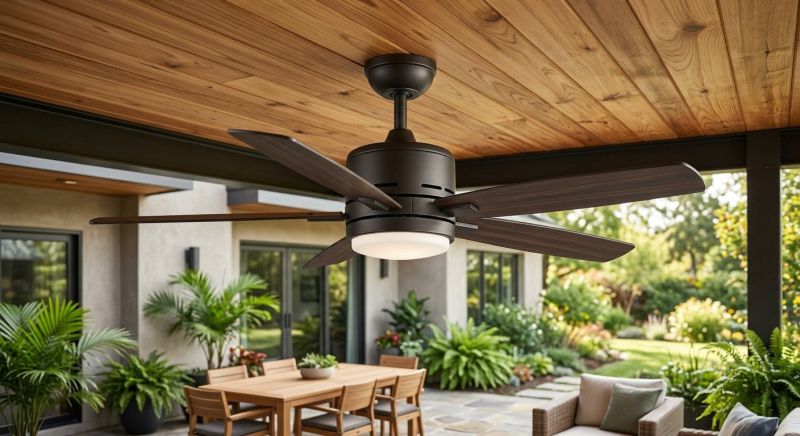 Gazebo Fan Installation in Conroe, TX
