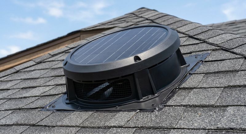 Solar Exhaust Fan Installation in Heber City, UT
