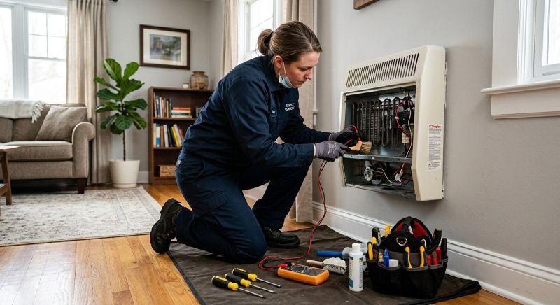Wall Heating Installation in Kansas City, MO